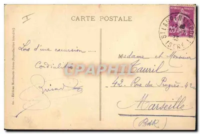 Les Grands Goulets - La Pierre Fendue — Edições Martinotto — Verso