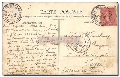 O Vercors — Estrada dos Grandes-Goulets — Coleção P. Peyrouze, Valence, n°398 — Verso