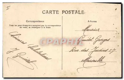 Wielkie Przepaści — Dolina Echevis — Widok z Drogi Przepaści — Wydawca: L. Dumas, Lyon (n° 3017) — Rewers