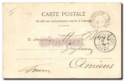 Túneles de los Grandes Goulets — Auto. Becane etc. Des mousse ici — editor anónimo, n° 57 — Reverso