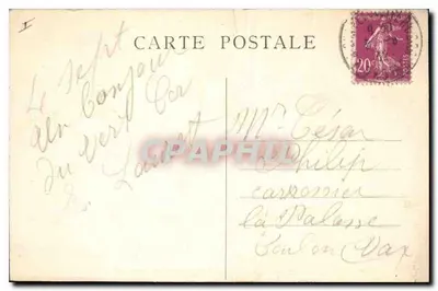 Le Vercors pittoresque — Route de Combe-Laval — Paul Boyer, Romans, Tél. 4-62, n°229 — Rewers