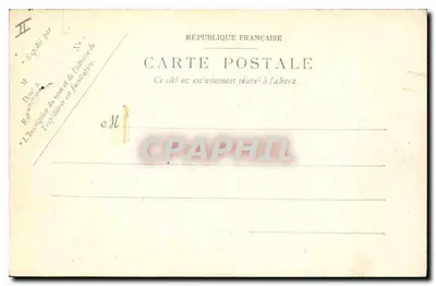 De Kleine Goulets — Het Dauphiné — Papeterie des Alpes, Eug. Robert, Grenoble — Achterkant