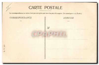 Dauphiné — Les Glande-Coulets — Editor C. V. 350 — Verso