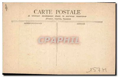 Dijon - Monumento da Defesa — editor não identificado, número de série não visível — Verso