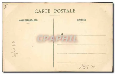 Dijon - Zegar kościoła Najświętszej Maryi Panny — Jacquemart, L. V., wyd. nr 549 — Rewers