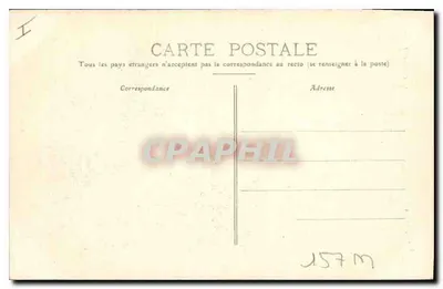 Dijon — O Palácio de Justiça — H. S. Editor, n° 10 — Verso