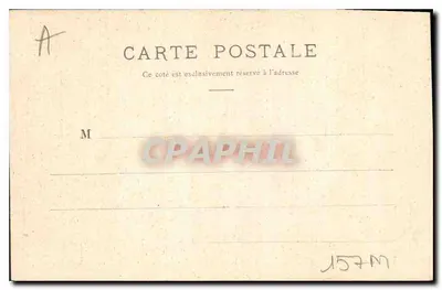 Wodospad w ogrodzie Placey — Dijon — Kolekcja J. G. Dijon — Rewers