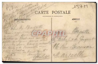 Dijon - Plac Darcy — L. V., wyd. nr 654 — Rewers