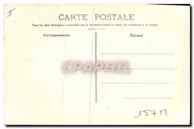 Dijon - Kościół św. Jana — widok budynku z wieżą i portalem, wydawca nieznany, nr 35 — Rewers