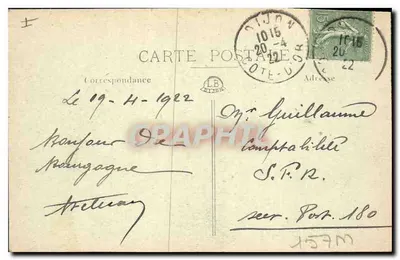 Dijon — Teatr (1810) — styl koryncki — Rewers