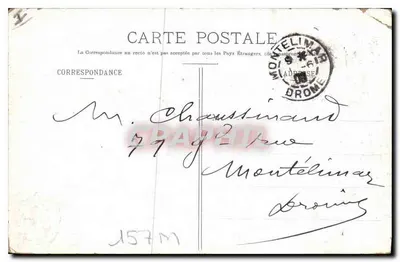 Dijon - Hotel de Ville (antigo Palácio dos Duques da Borgonha) — editor Graphil, n°1 — Verso