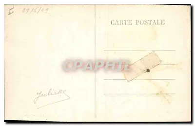 La Louvèsc — Boulevard des Élégants — Edit. Valentin Celle — Verso