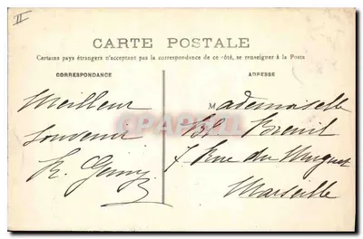 La Louvesc — Ogólny widok i Jezioro Grande Lieu — Fototypia Pailliet, Lyon — Rewers