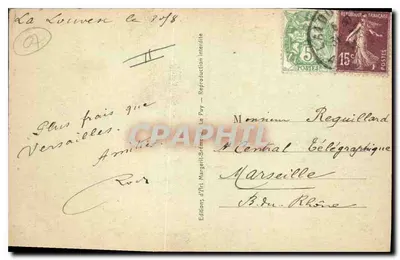 La Louvesc – Vista geral Aspecto ocidental Alt 1050m – L’Ardèche Illustrée 923 — Verso