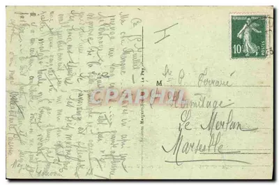 ला लूवेस्क (अर्देच) — सेंट रेजिस के बेसिलिका के अंदर और मास्टर होटल — प्रकाशक एम.बी. ले पुस — पीछे