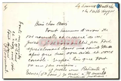 La Louvesc (Ar-lèche) — Jezioro Grand Lieu i Cévennes — wydawca Gerbier, n° 7038 — Rewers