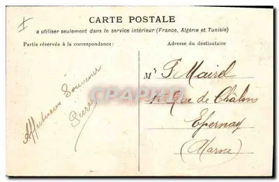 La LOUVESC. — A Pequena Suíça — D. Pailley, Edit. Lyon — Verso