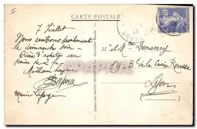 La Louvesc (Ardèche) — Basílica de São Régis — Editor: Art Marseint, n° 3539 — Verso