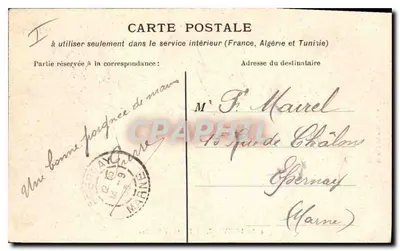 La LOUVESC — Estrada de Satillieu — D. Pafflet, editor Lyon, n°4 — Verso