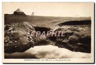Gerbier-de-Jonc (alt. 1450 m.) — Fonte da Loire