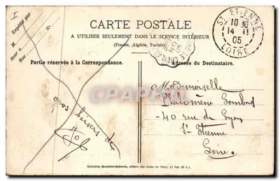 Le Gerbier des Joncs — Versante occidentale dove scorrono le prime acque della Loira — Cliché M. B. — Riproduzione vietata — "Le Velay Illustré" — Verso