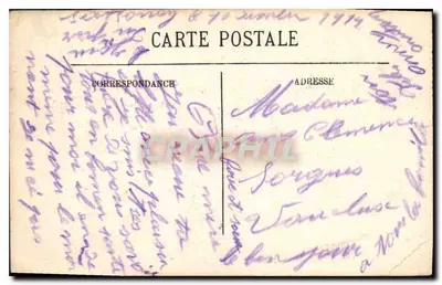 Paryż — Arc de Triomphe — LL. n°8 — Rewers