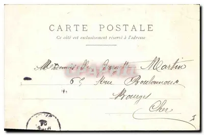 Fontaine Médicis (Luxemburgo) — Paris — editor anônimo, n° 33 — Verso