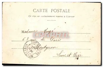 Paryż - Las Boulogne — Objęcie Roberta M. Leplera — Rewers