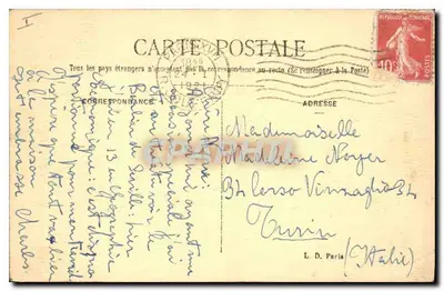PARIS — Le Bois de Boulogne — Pointe du Grand Lac — L. D. — Rewers