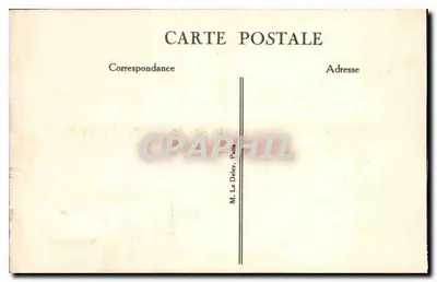 Hôtel des Invalides — Paris — editor Le Deley, n° 4064 — Verso