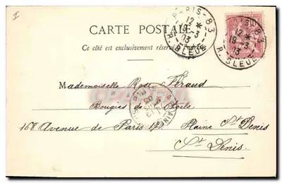 O Bois de Boulogne — Paris — editor desconhecido, n° 32 — Verso