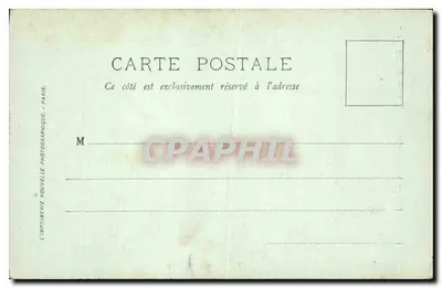 Paryż — Trocadéro i ogrody — LL, nr 212 — Rewers