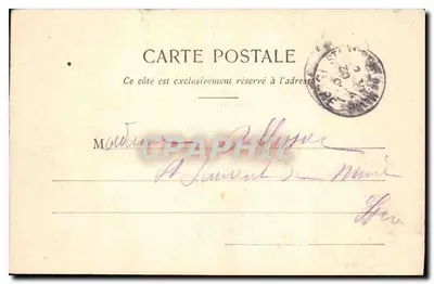París - Buttes Chaumont - Vista general — editor desconocido, n° 332 — Reverso