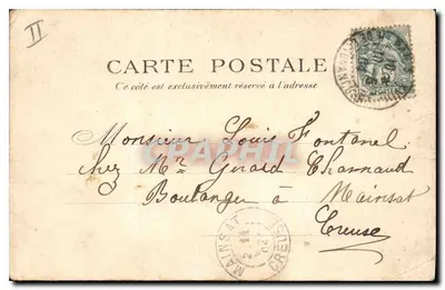 Paris — Le Palais de Justice — P. P. C. — Paris — Verso