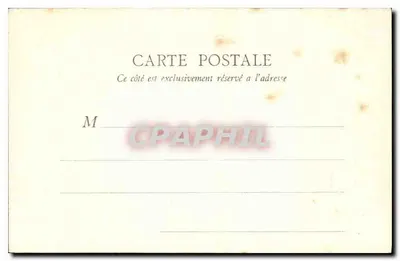 PARIS – Hotel de Ville — B. E. PARIS, n° 47 — Verso