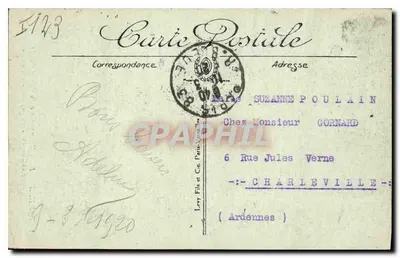 Paryż - monumentalna brama Pałacu Wielkiego — LL, nr 1117 — Rewers