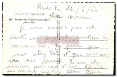 Borsa delle valute — Parigi — Edizioni Guy — Verso