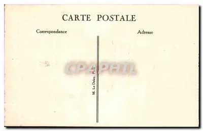Paryż — Arc de Triomphe de l'Étoile — n° 4062 — Rewers