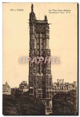La Tour Saint-Jacques — Paris — A. P.