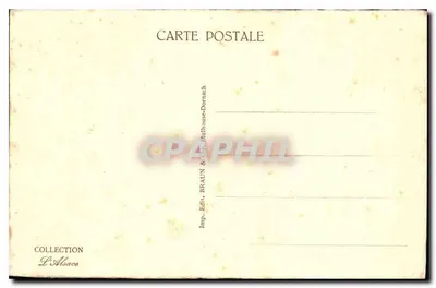 Engwiller — Typy z Alzacji — Wydawca BRAUN & Cie, Mulhouse-Dornach — Rewers