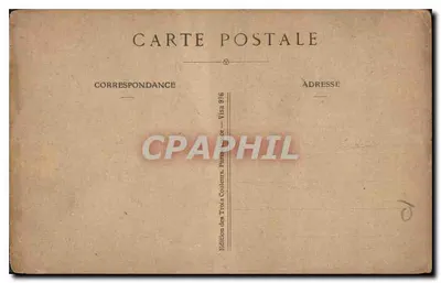 Bilhete postal antigo Daillements ou Chants populaires de Lorraine — Verso