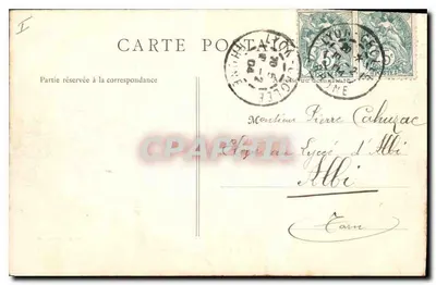 Lyon - Fontaine Bartholdi — passage à Garmaux — G. F. L. Paris, n° 306 — Verso