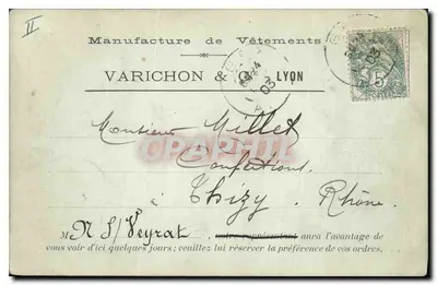 LYON — Plac Terreaux i Pałac Sztuki — Kolekcje ND Phot, nr 138 — Rewers