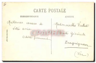 LYON. — Plac Terreaux — Fontaine Bartholdi i Hotel de Ville — Sklecta 253 — Rewers