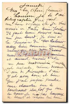 Paryż - Le Trocadéro — Wydawca Lader, nr 10 — Rewers