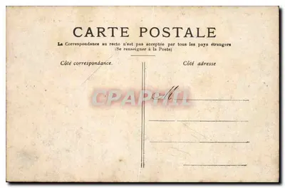 Paris — A Coluna Vendôme — Editor não identificado, número de série não visível — Verso