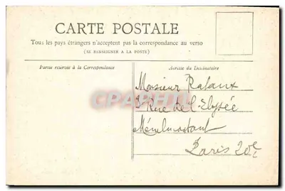Paris — La Porte Saint-Denis — Collection Petit Journal — Rewers
