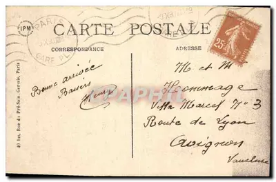 Paryż — Plac Republiki — éditeur inconnu, n° 60 — Rewers