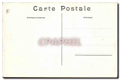 A Sorbonne e a Estátua de Auguste Comte — Paris — C.M. n°669 — Verso