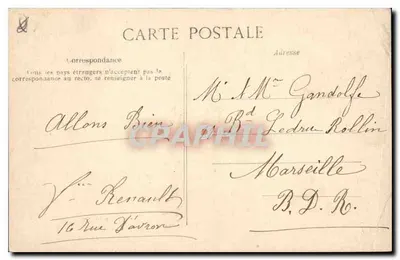 Teatro da Odéon e Estátua de Émile Augier — Paris — Editor E.P. n°4227 — Verso